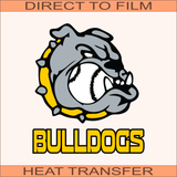 BULLDOG BASEBALL | Ready to Press Heat Transfer 8.2" X  9.5"