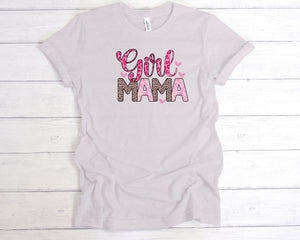 SB627 Girl Mama  | Ready to Press Heat Transfer  8.5" x 6.5"