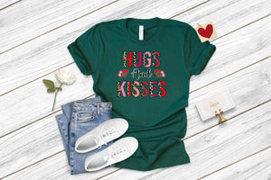 SB303 Hugs and Kisses | Ready to Press Heat Transfer 9.5" x 8.8"