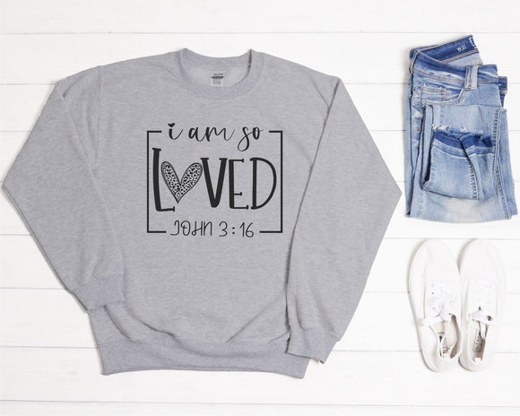 SB305 I Am So Loved | Ready to Press Heat Transfer 9