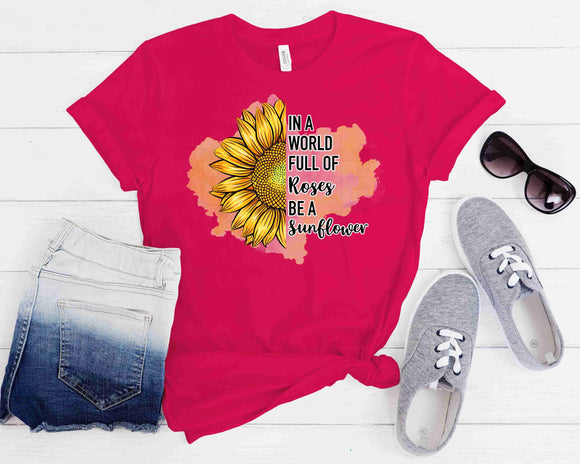 SB347 In A World Full Of Roses | Ready to Press Heat Transfer  10