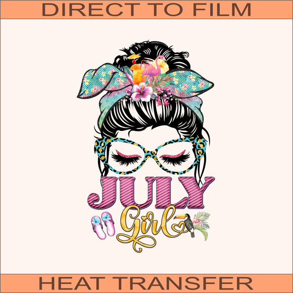 July Girl | Ready to Press Heat Transfer 9