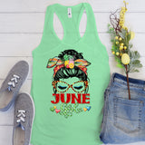 June Girl | Ready to Press Heat Transfer 9" x 12.5"