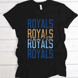 Kansas City Royals Colors | Ready to Press Heat Transfer 8" x 10"