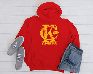 KCC35 KC Chiefs | Ready to Press Heat Transfer 9.5" x 10.4"