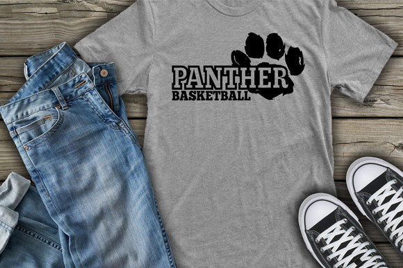 KN73 - Panthers Basketball | Ready to Press Heat Transfer 11.4