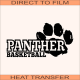 KN73 - Panthers Basketball | Ready to Press Heat Transfer 11.4" x 5.8"