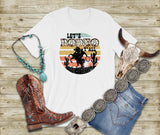 Let's Rodeo Ya'll | Ready to Press Heat Transfer 9.25" x 9.25"