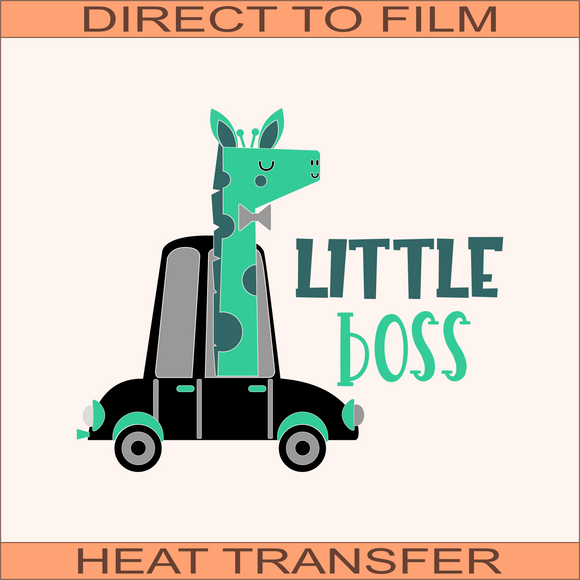 Little Boss | Ready to Press Heat Transfer 5