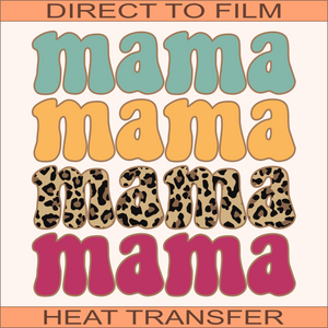 Mama Aesthetic | Ready to Press Heat Transfer  9.5" x 9.5"