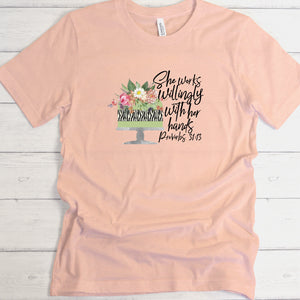SB637 Proverbs Wm Baker  | Ready to Press Heat Transfer 9" x  7"