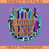 Rodeo Babe | Ready to Press Heat Transfer 9.25" x 9.25"