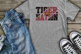 W141 - Tiger Nation | Ready to Press Heat Transfer 10.5" x 6.5"