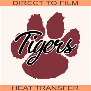 W25 - Tigers | Ready to Press Heat Transfer 10" x 9.5"