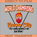 World Champions | Ready to Press Heat Transfer 10" x 9.5"